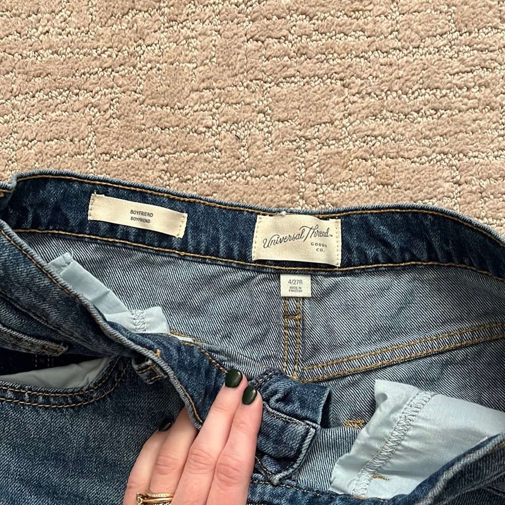 Universal Thread Patchwork Boyfriend Denim - image 5